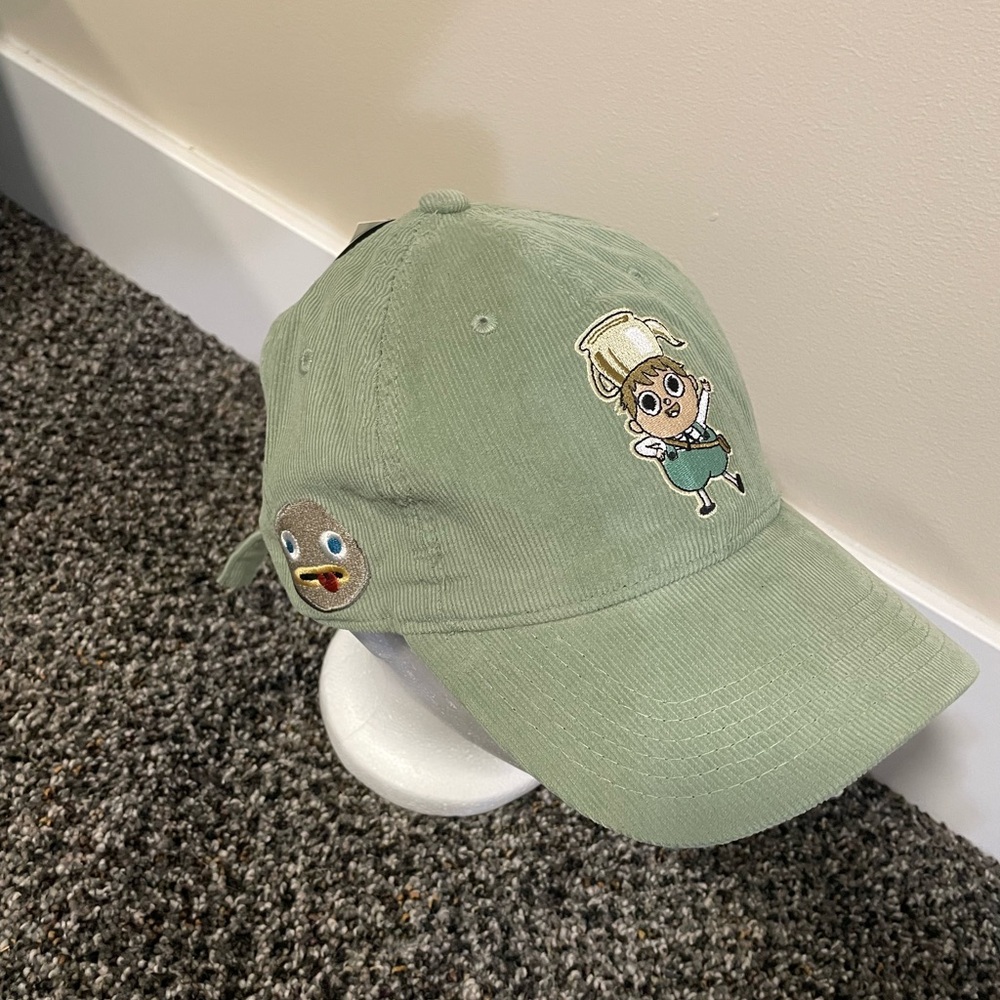 Over the Garden Wall Green Corduroy Hat - Picture 4 of 5